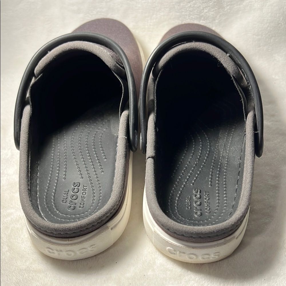 CROCS Citilane Canvas Slip-On Clogs - Size6 - Picture 3 of 8